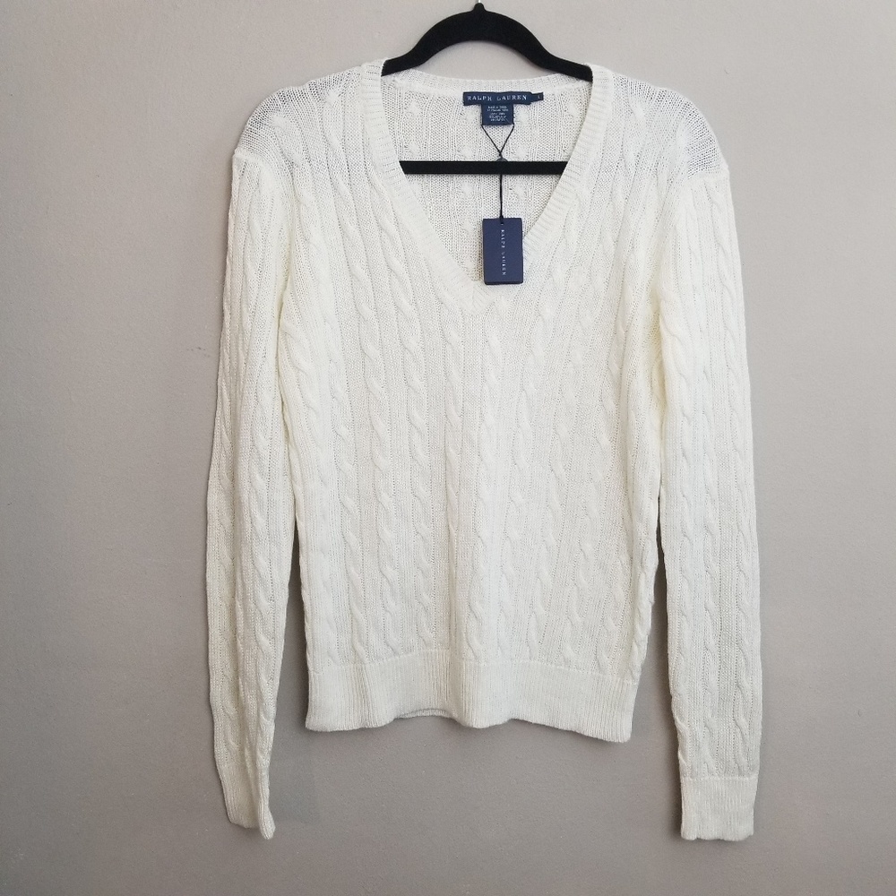 Ralph Lauren Italian Linen Sweater